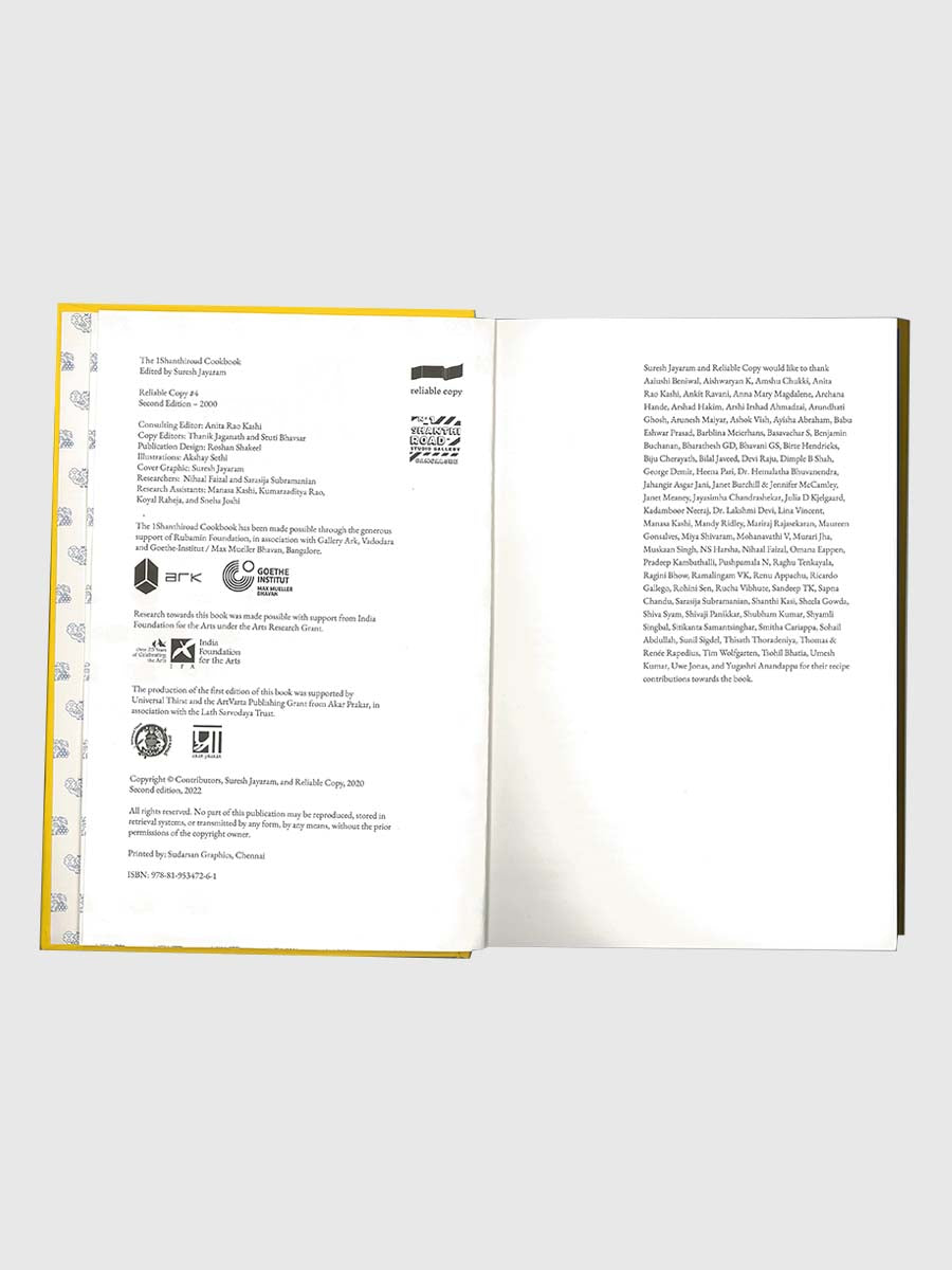 1Shanthiroad Cookbook by Reliable Copy