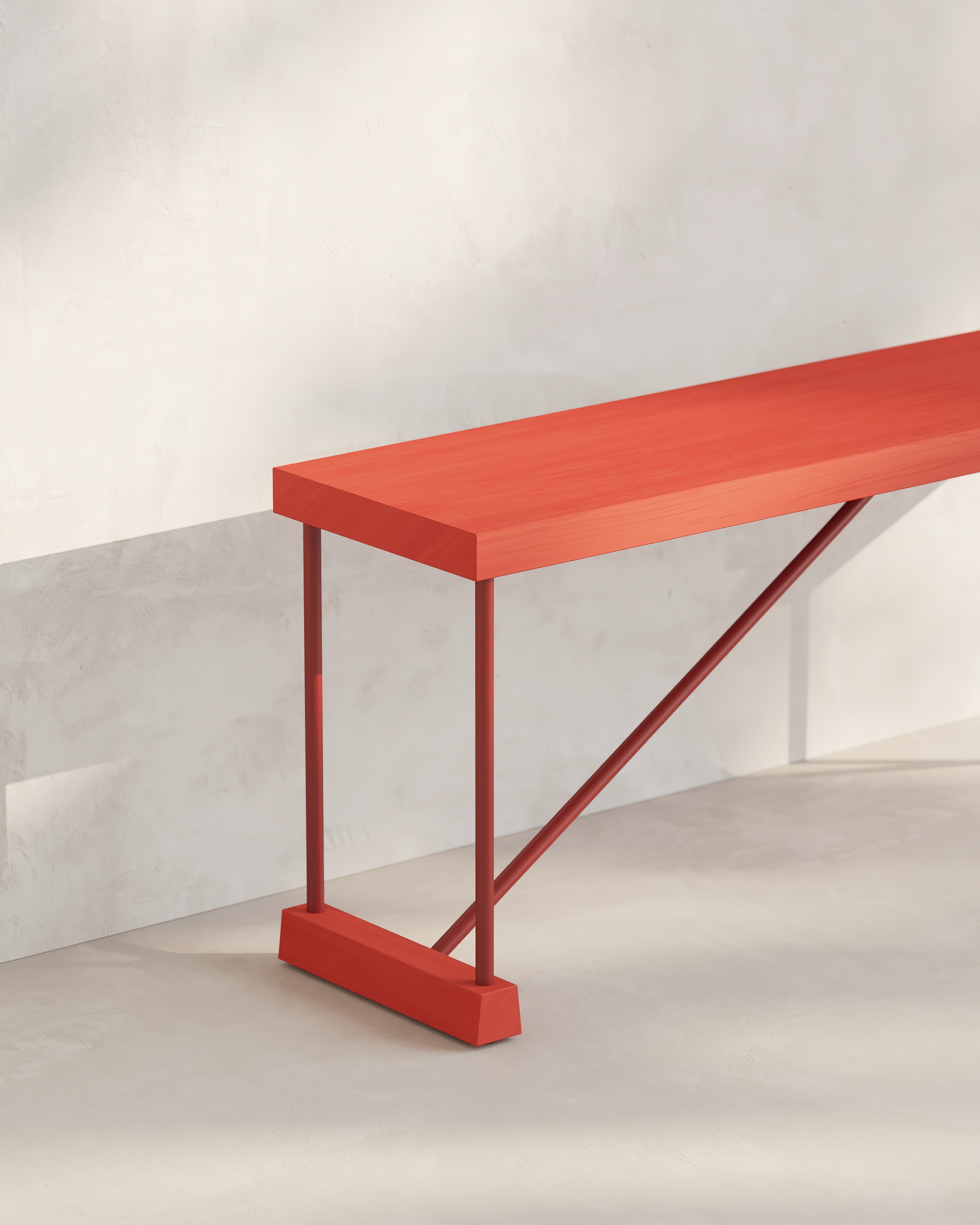 Nest Metal Bench, 2 Seater by SĀR STUDIO