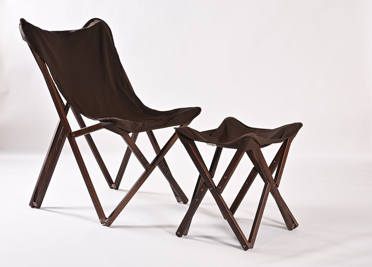 Footrest (Dark Brown Oak) by Taro