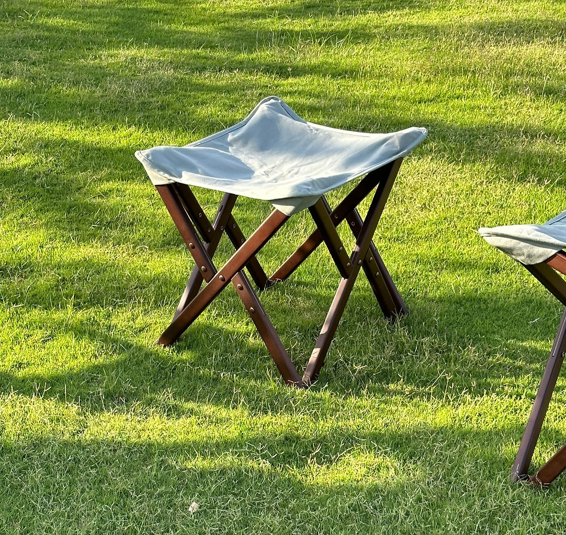 Footrest (Dark Brown Oak) by Taro