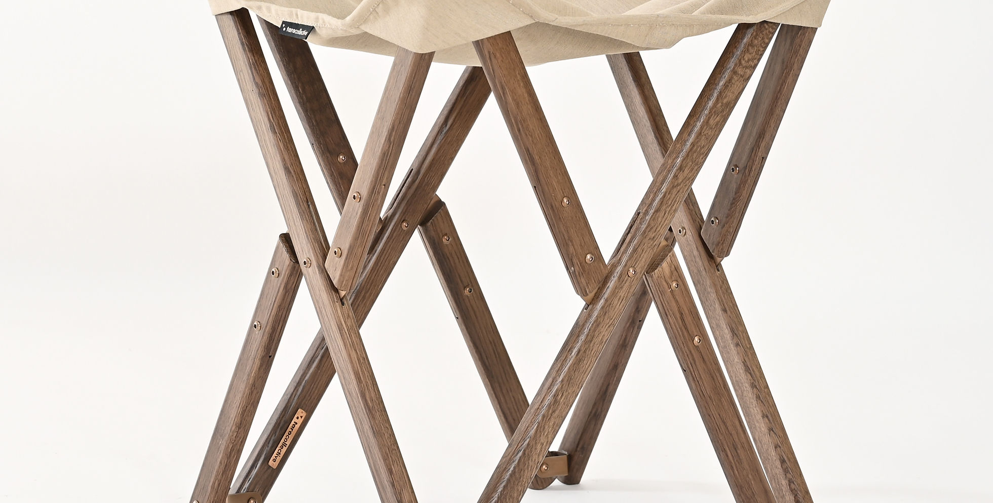 Footrest (Dark Brown Oak) by Taro