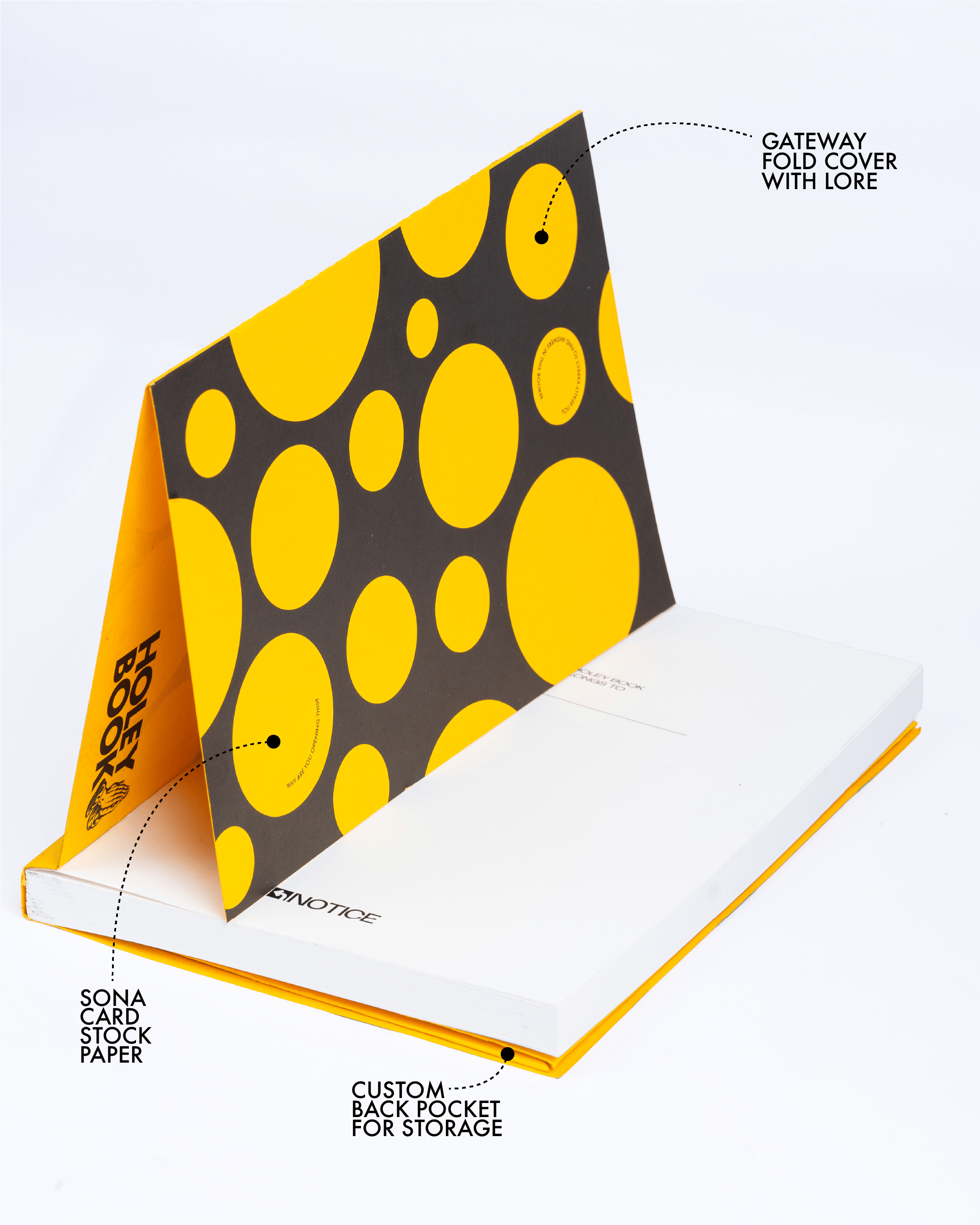 Holey Book (Silver) by Notice