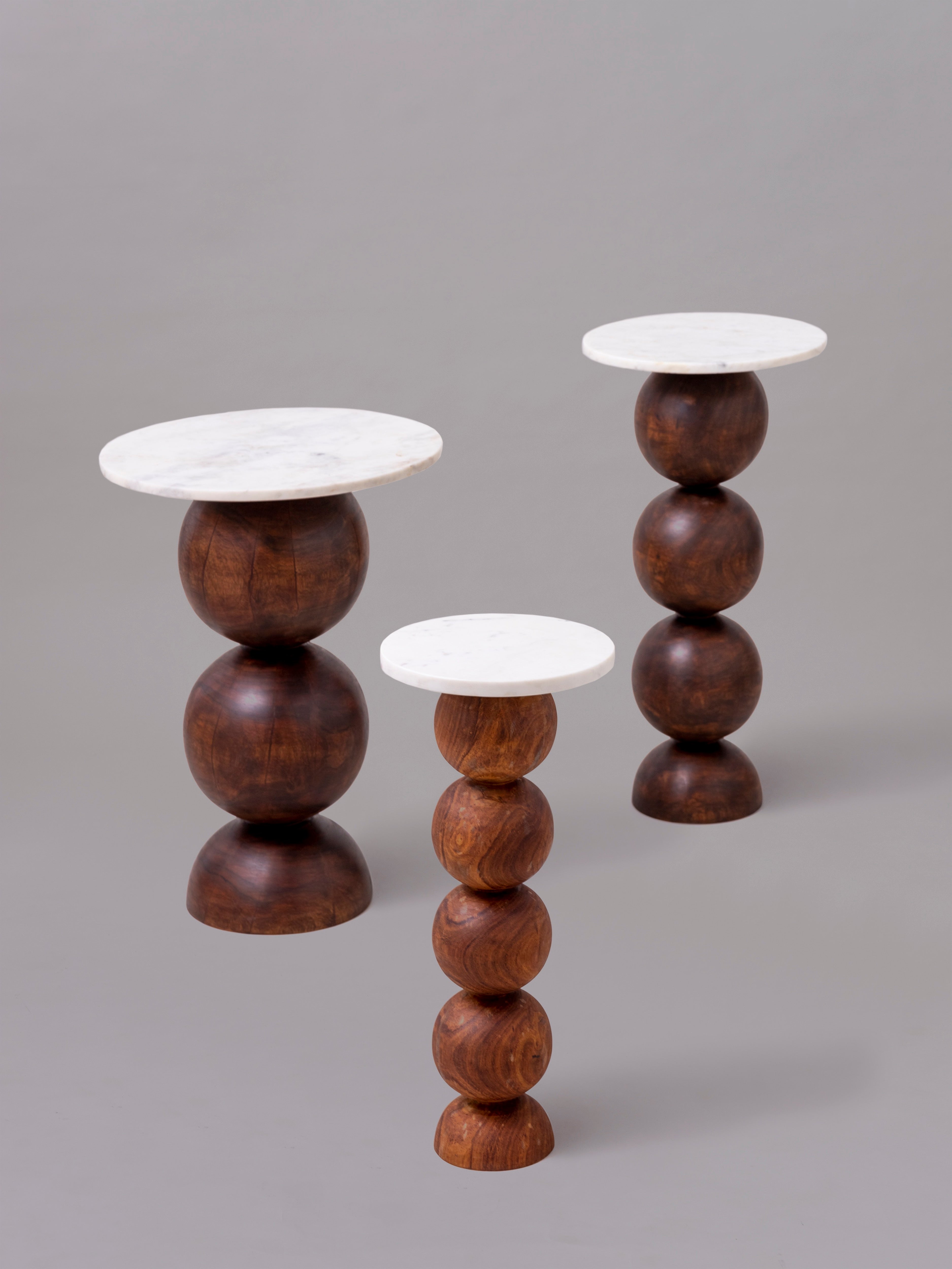 Ball Pack Table - Set of 3 by OBJECTRY