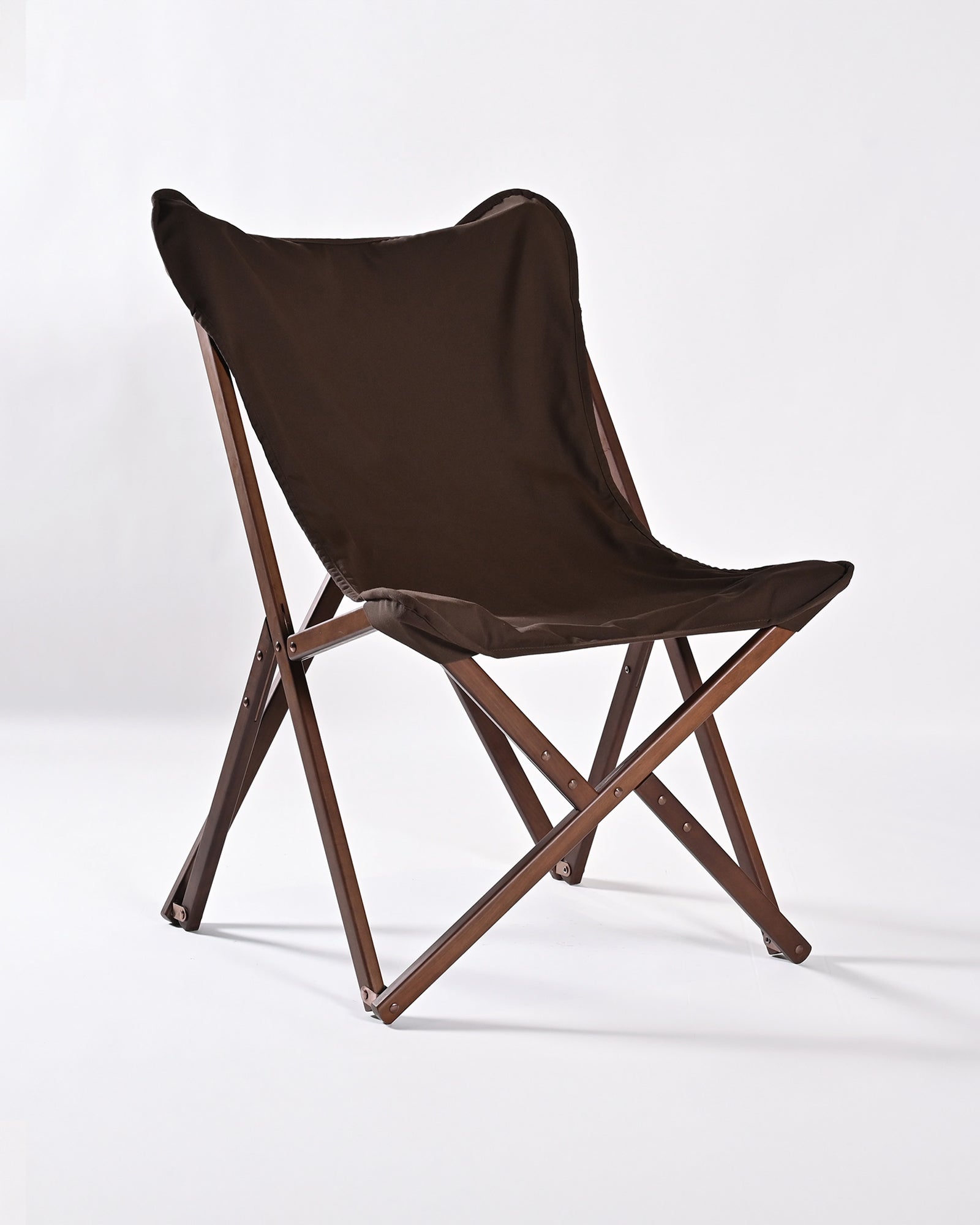 Lounge Chair (Dark Brown Oak)