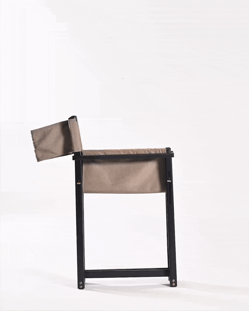 Director's Chair (Dark Brown Oak)