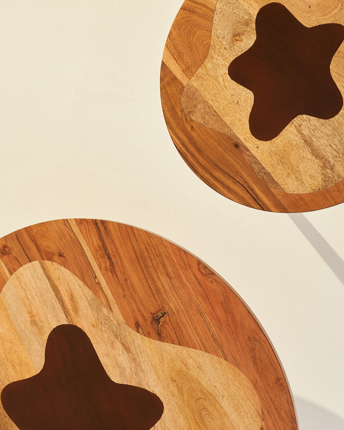 Amoeboid Tables (Set of 2) by LMNOH