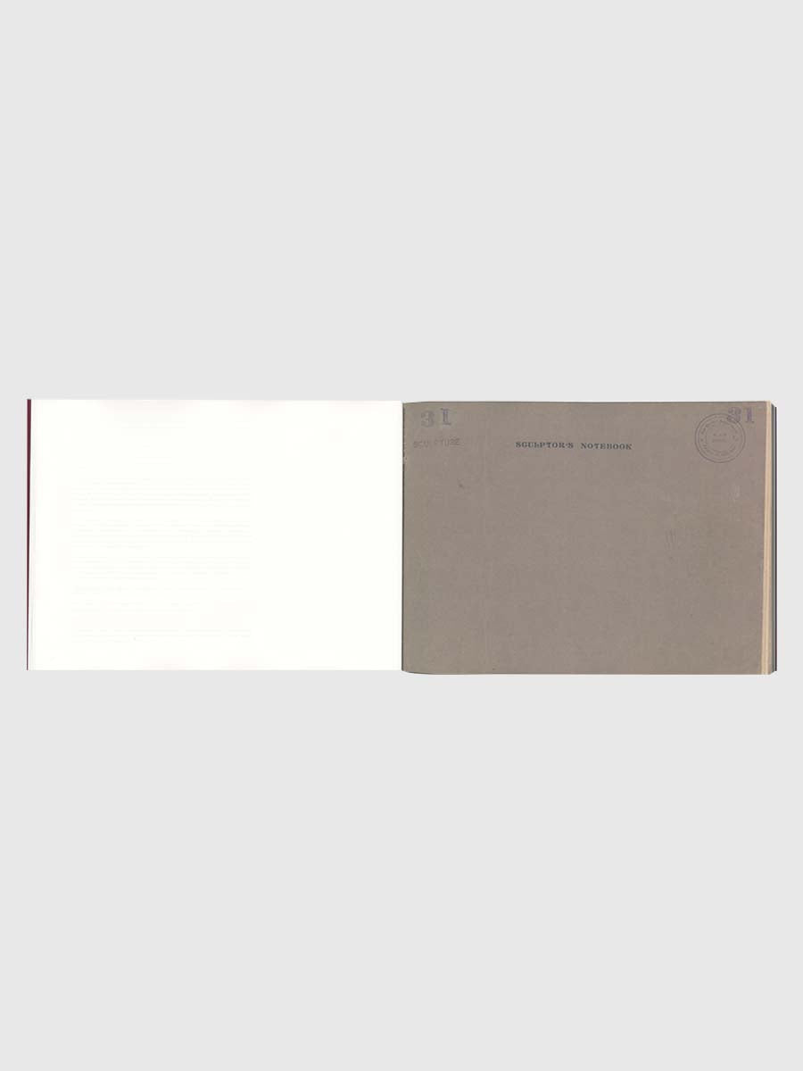 Sculptor’s Notebook by Reliable Copy