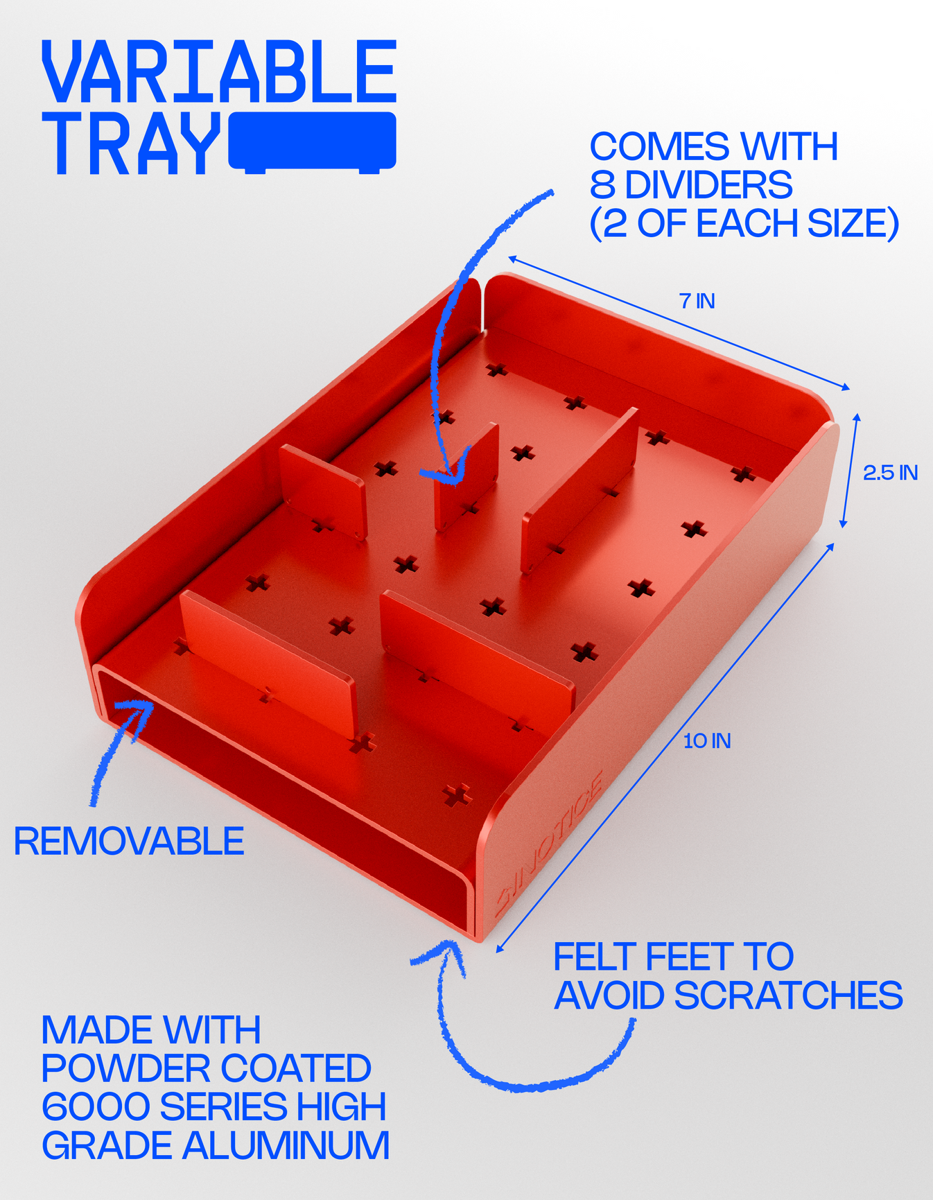 Variable Tray by Notice