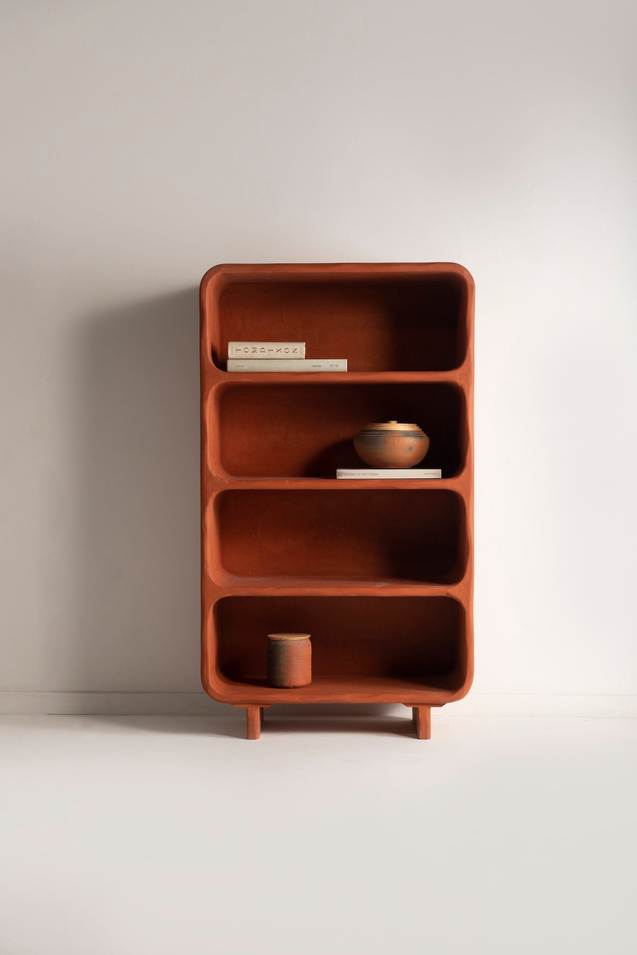 Terra Book Rack by OBJECTRY