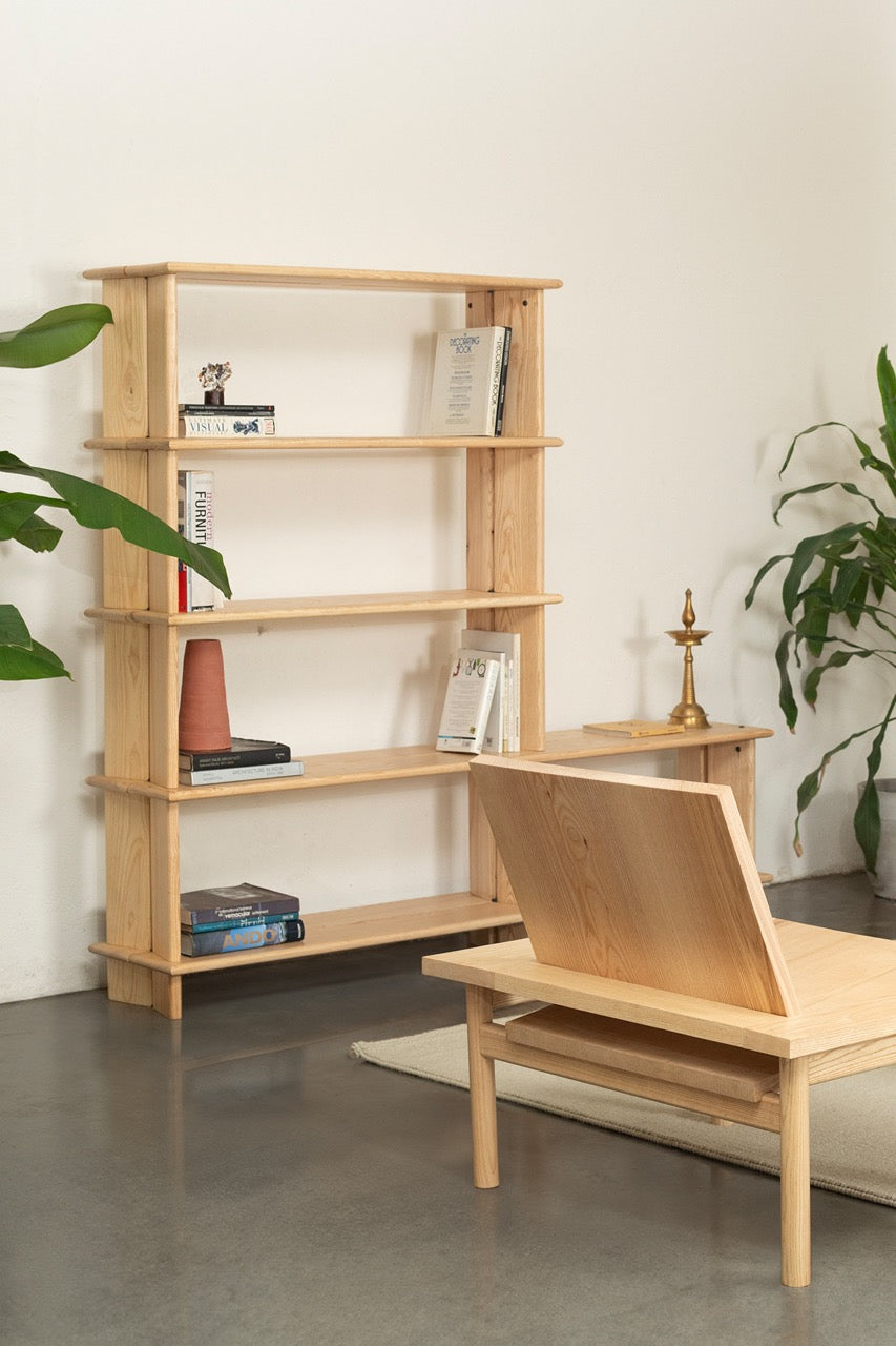 Twofold Bookshelf by Murubi