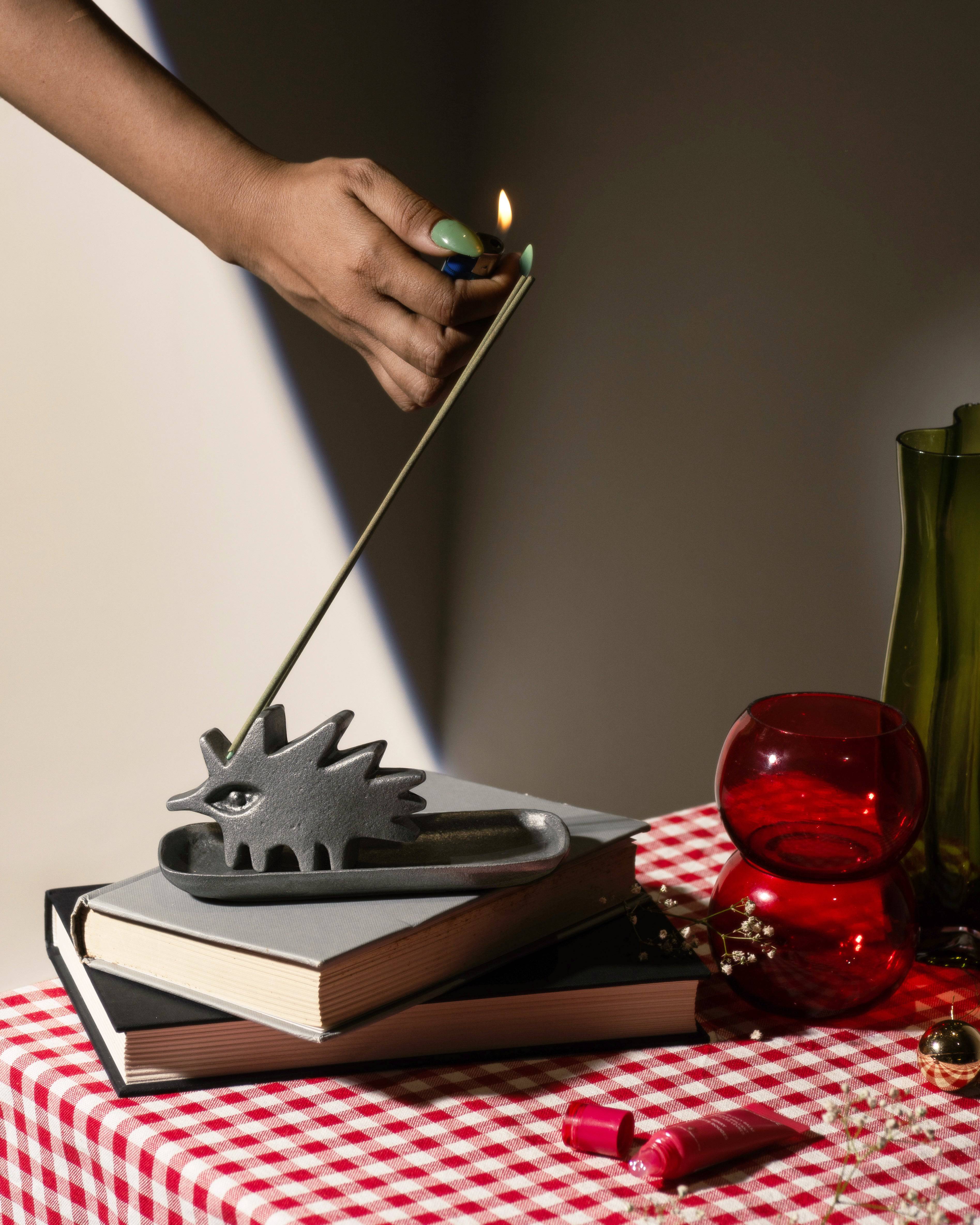 Porcupine Incense Stand by Notice
