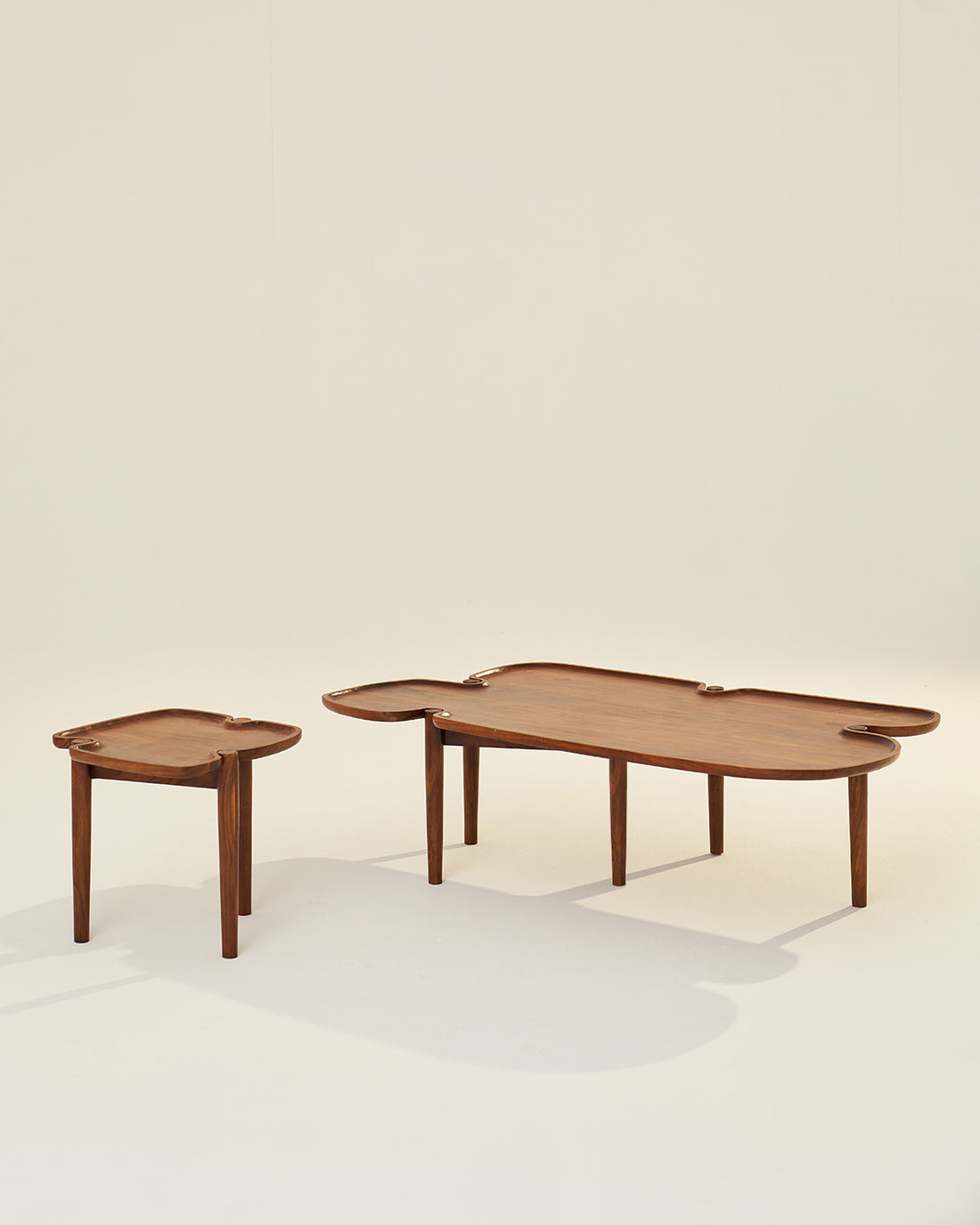 Puzzle Tables (Set of 2) by LMNOH